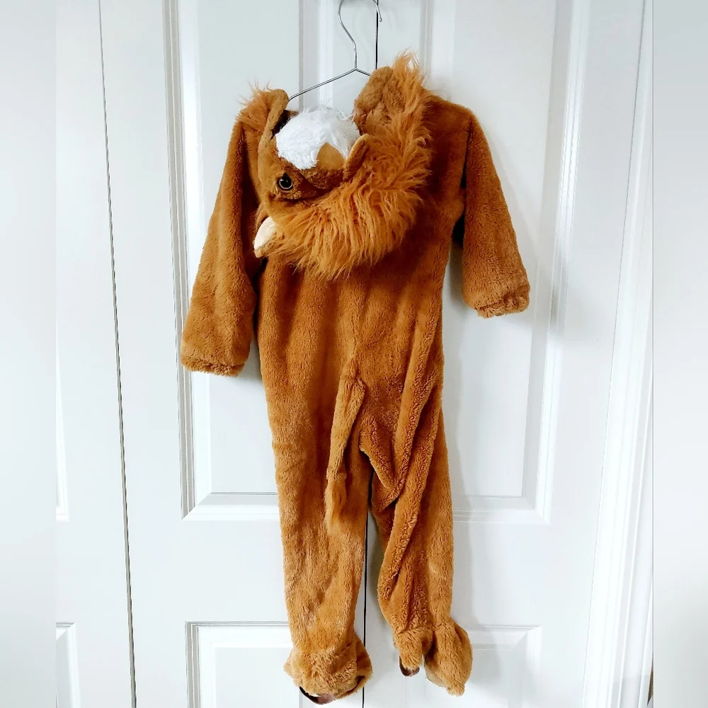 Lion‎ Costume toddler 2-3T zoo halloween animal Wizard of Oz